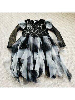 Halloween spiderweb boutique tulle dress